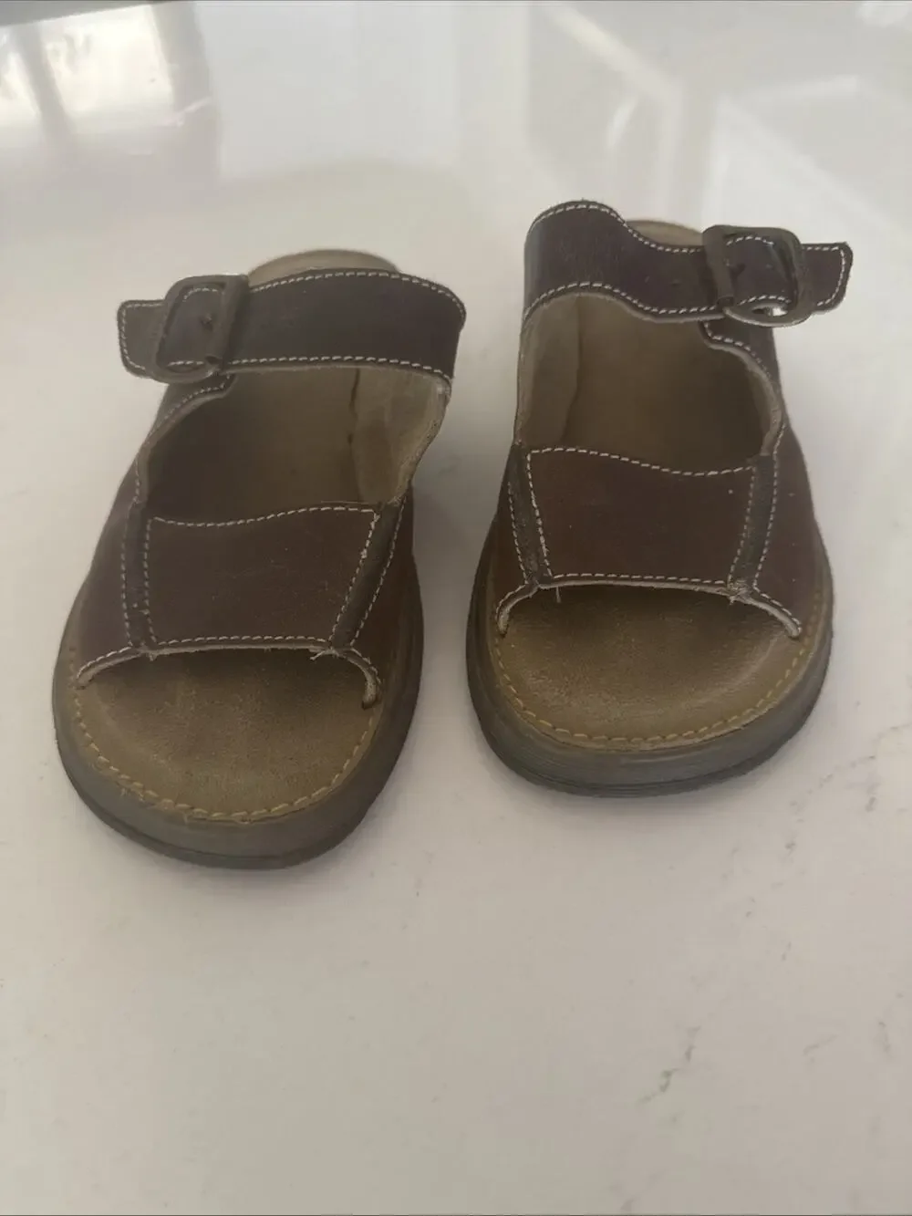 Vintage Y2K Dr Martens Chunky Platform Buckle Sandals Women's US 6